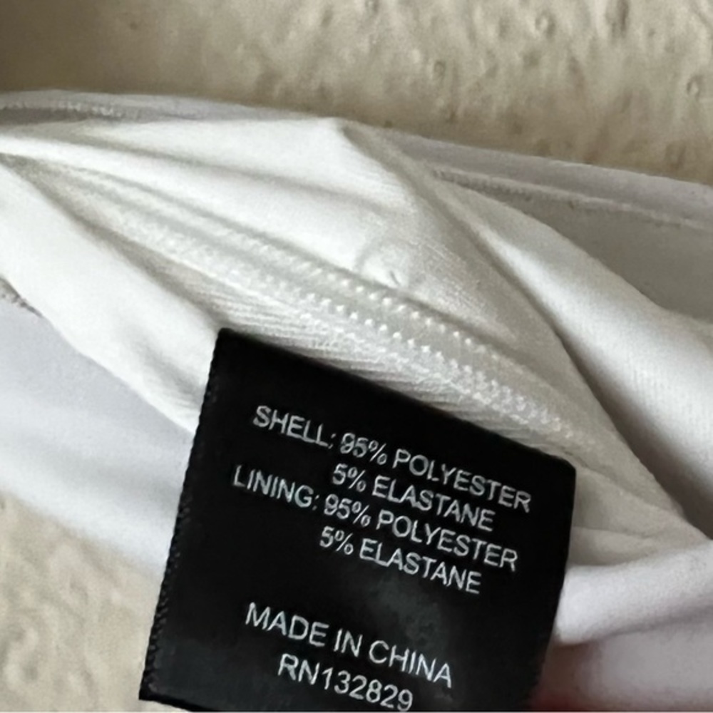 NBD White Strapless Twist Detail Halena Crop Top - Picture 11 of 12